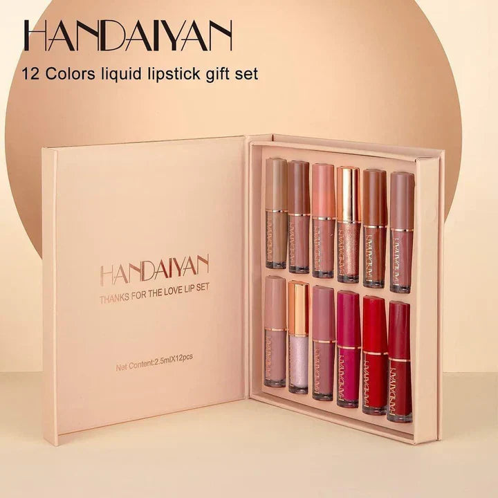 Handaiyan Lip Gloss Set of 12