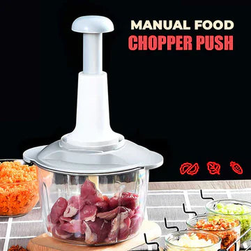 Manual Hand Push Food Chopper