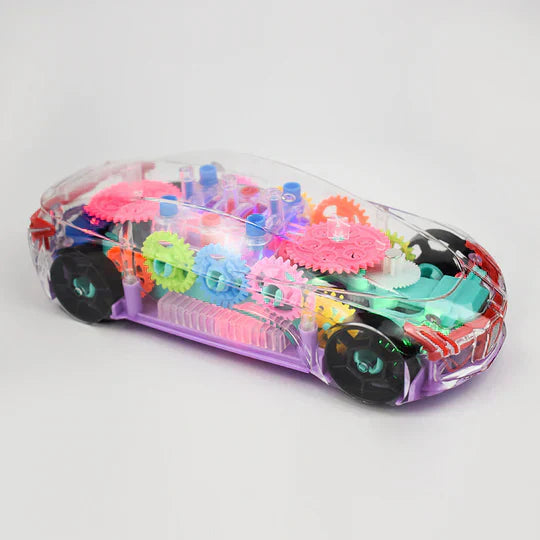 ZEMP| Concept Transparent Colorful Car Toy