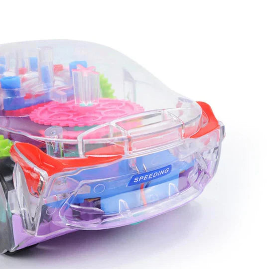 ZEMP| Concept Transparent Colorful Car Toy